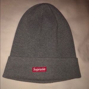 supreme small box logo beanie
